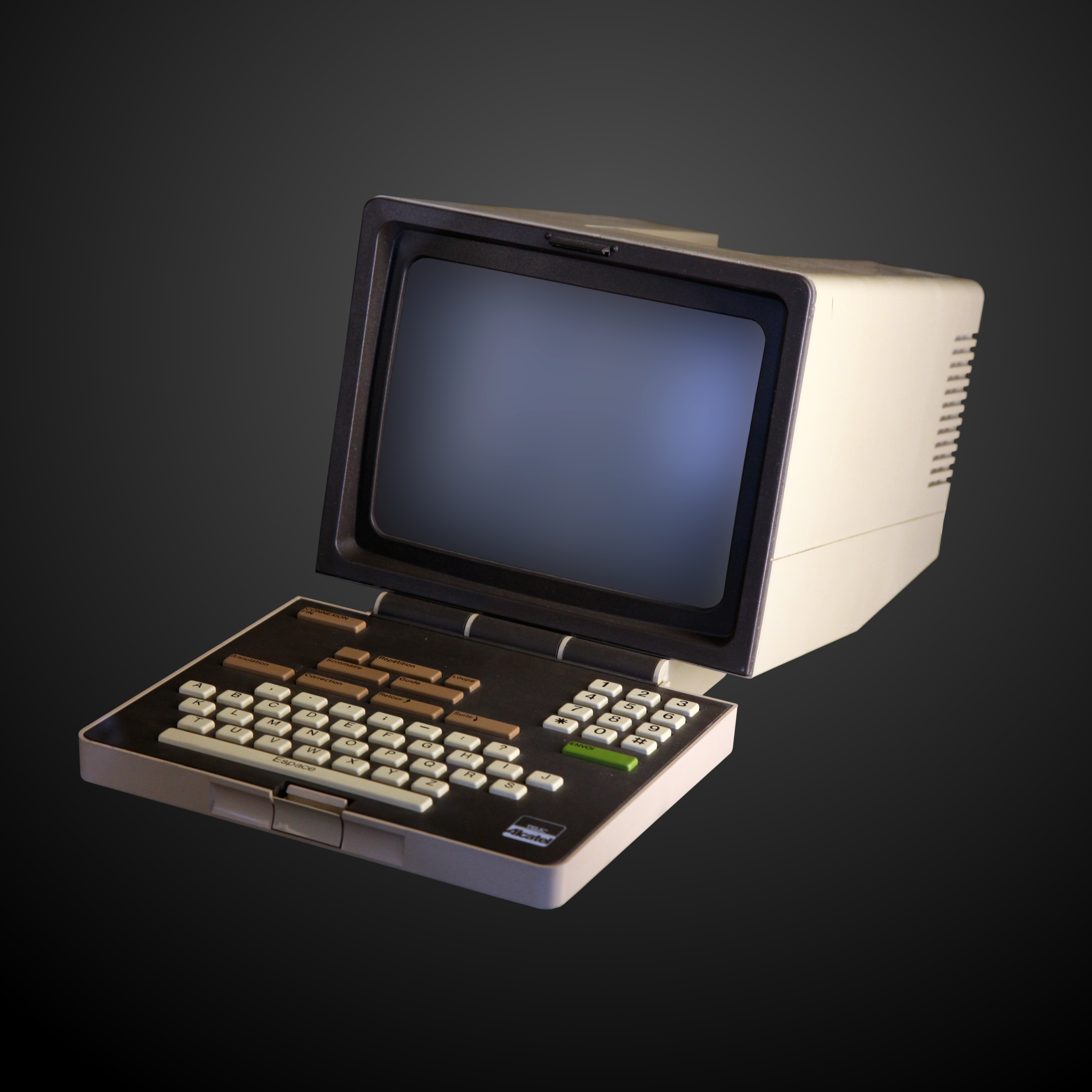 photo of a minitel